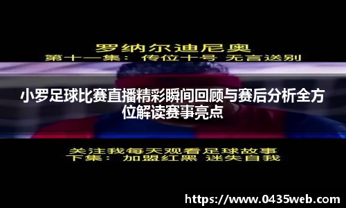 小罗足球比赛直播精彩瞬间回顾与赛后分析全方位解读赛事亮点